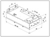 Okap kuchenny podszafkowy GLOBALO FLUXIME 90.1 BLACK + turbina TW 1.2
