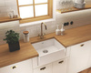 Zlewozmywak ceramiczny 1-komorowy farmhouse ZCB_610K - Deante