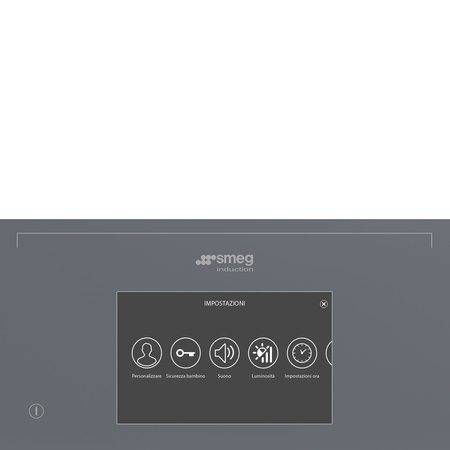 Płyta indukcyjna, 90cm, Linea, black SIA1963D - Smeg