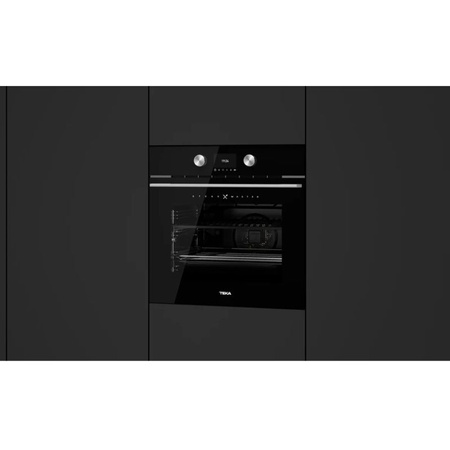 Piekarnik do zabudowy 60cm TEKA SteakMaster z pyrolizą i żeliwnym rusztem do steków - 111000036