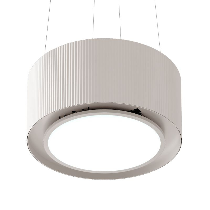 Okap kuchenny wyspowy CIARKO Design Mono Light Ecru 60cm - CDW6001E