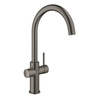 GROHE BATERIA RED DUO CHROM DO WODY GORĄCEJ- brushed hard graphite. 30083AL1