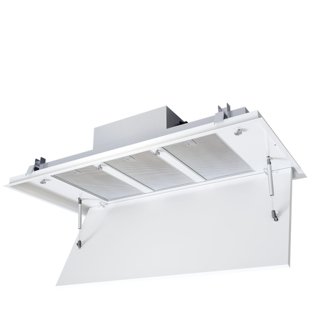 Okap sufitowy GLOBALO FLARIO LIGHT 120.1 WHITE