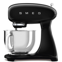 Mikser, jednolity kolor, czarny SMF03BLEU - Smeg