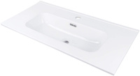 Umywalka ceramiczna wpuszczana z miejscem na baterię - 80 cm CTU_6U8M - Deante