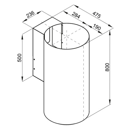 OKAP LANILIA NEWELIO 39.1 INOX