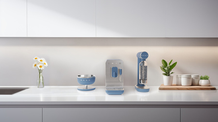 SMEG – niebieski saturator do gazowania wody SKC01SBM