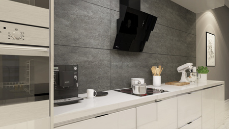 Okap kuchenny przyścienny GLOBALO VINTIO 60.2 BLACK