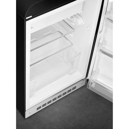 Lodówka chłodziarko zamrażarka czarny FAB10RBL6 SMEG Retro