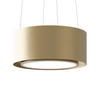 Okap kuchenny wyspowy CIARKO Design Piu Light Gold 60cm - CDW6002Z