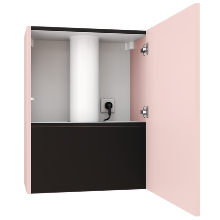 Okap kuchenny przyścienny GLOBALO LOWIO 60.1 BL / VELVET ROSE