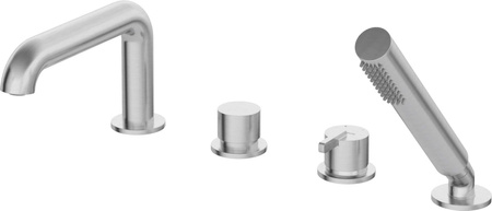 Bateria wannowa 4-otworowa z zestawem prysznicowym BQS_F14M - Deante