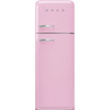 Chłodziarko-zamrażarka, pastelowy róż FAB30RPK6 - Smeg