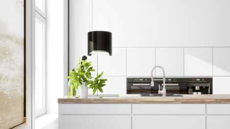 Okap kuchenny wyspowy GLOBALO ARENOFLOW 39.4 BLACK