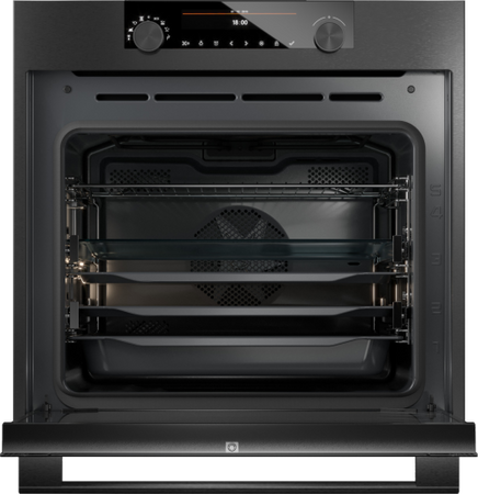 Piekarnik pirolityczny do zabudowy ASKO Craft black stainless steel OP8687B