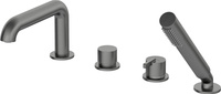 Bateria wannowa 4-otworowa z zestawem prysznicowym BQS_D14M - Deante