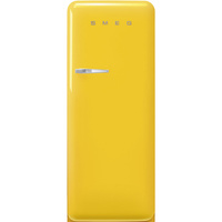 Lodówka chłodziarko zamrażarka SMEG Retro żółty FAB28RYW6
