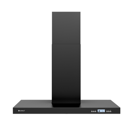 Okap kuchenny przyścienny GLOBALO NOMINA 90.4 SENSOR BLACK