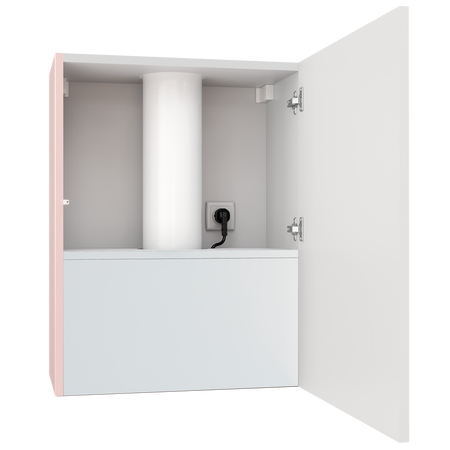 Okap kuchenny przyścienny GLOBALO LOWIO 60.1 BL / VELVET ROSE