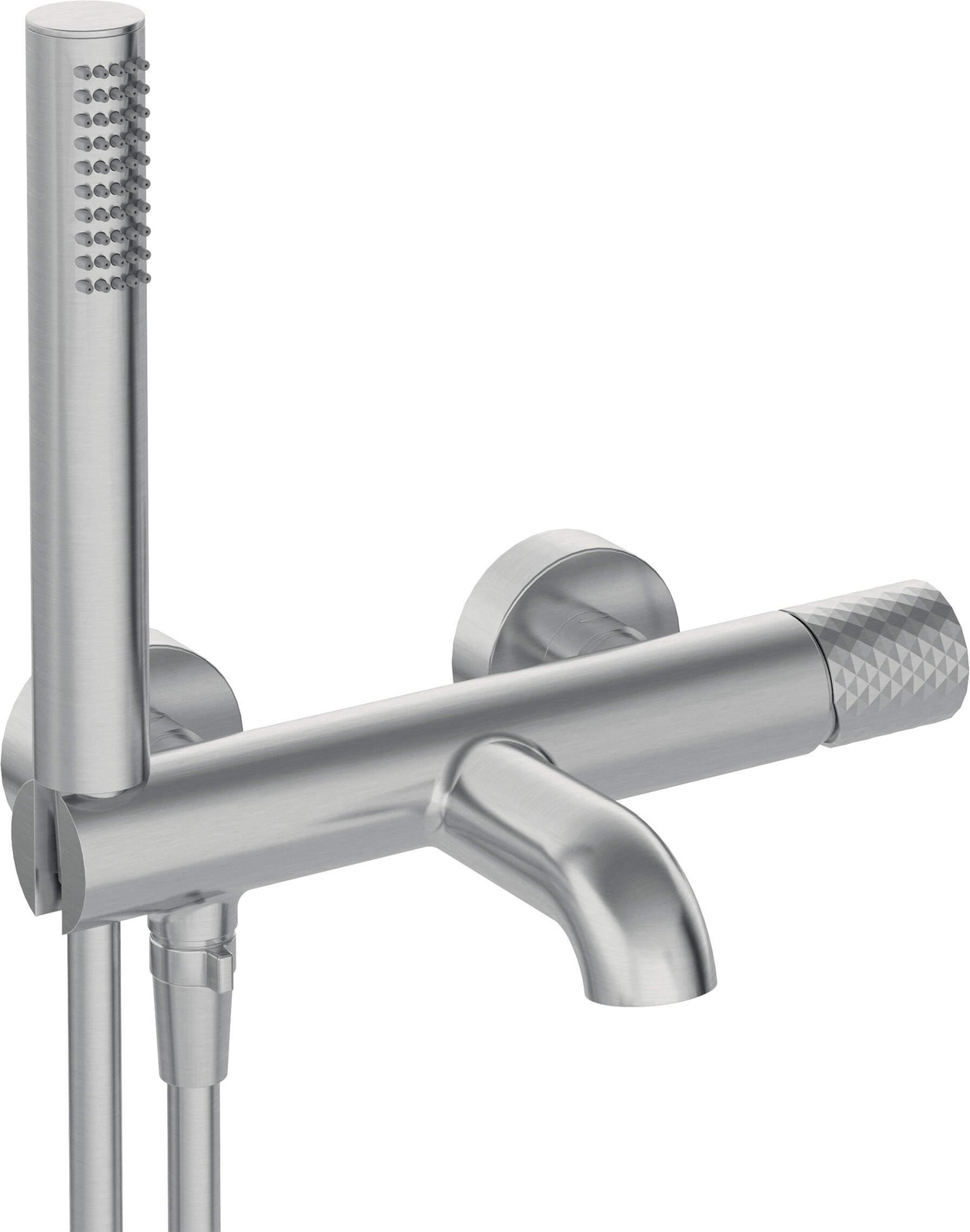 Bateria wannowa z zestawem prysznicowym BHS_F11M - Deante