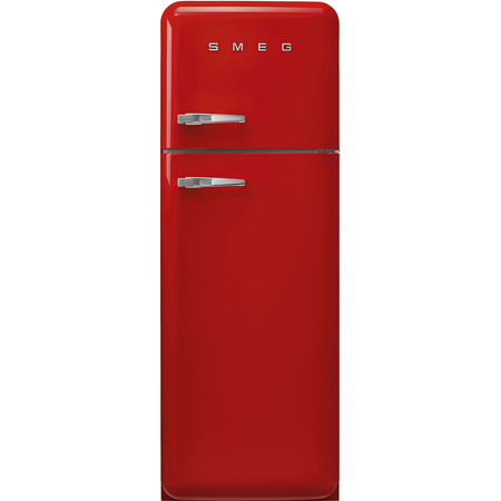 Lodówka chłodziarko zamrażarka SMEG Retro czerwony FAB30RRD6