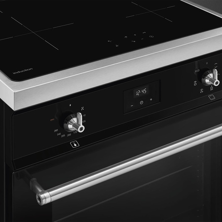 Kuchnia wolnostojąca czarna SMEG Classica C6IMBLT2