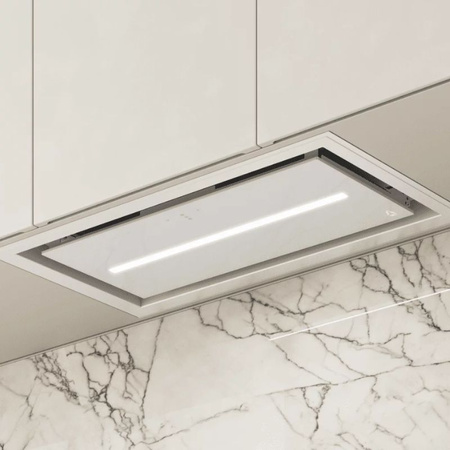 Okap kuchenny podszafkowy CIARKO Design Uno biały 74cm - CDZ7404B