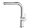 Bateria z wyciąganą wylewką TEKA Oval 938 chrom - 116020017