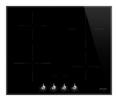 Płyta indukcyjna, 60 cm, Classica SI364BM - Smeg