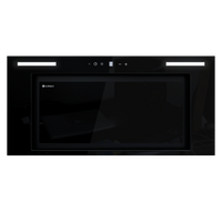 Okap kuchenny podszafkowy GLOBALO MATERI SILENTFLOW 60.2 BLACK