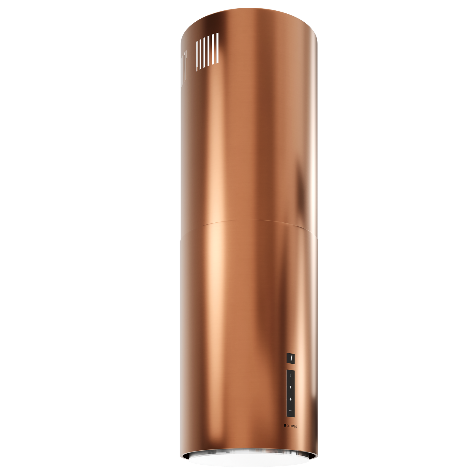 Okap kuchenny wyspowy GLOBALO HEWENO ISOLA 39.2 COPPER MAT