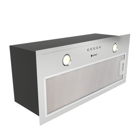 Okap kuchenny podszafkowy GLOBALO DELICO 60.1 INOX