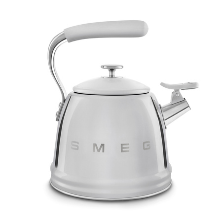 Czajnik z gwizdkiem, srebrny WKF01SS - SMEG