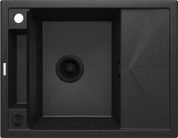 Zlewozmywak granitowy magnetyczny 1-komorowy z ociekaczem ZRM_G11A - Deante