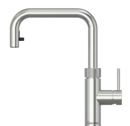 Bateria kuchenna kran QUOOKER Flex Square stal nierdzewna FXSSST
