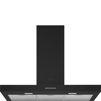 Okap przyścienny, 90 cm, T-kształtny KBT900NE - Smeg
