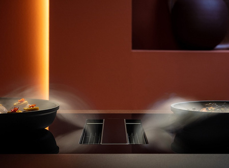 Płyta indukcyjna z okapem FALMEC Zero 84 czarny - 600m3/h