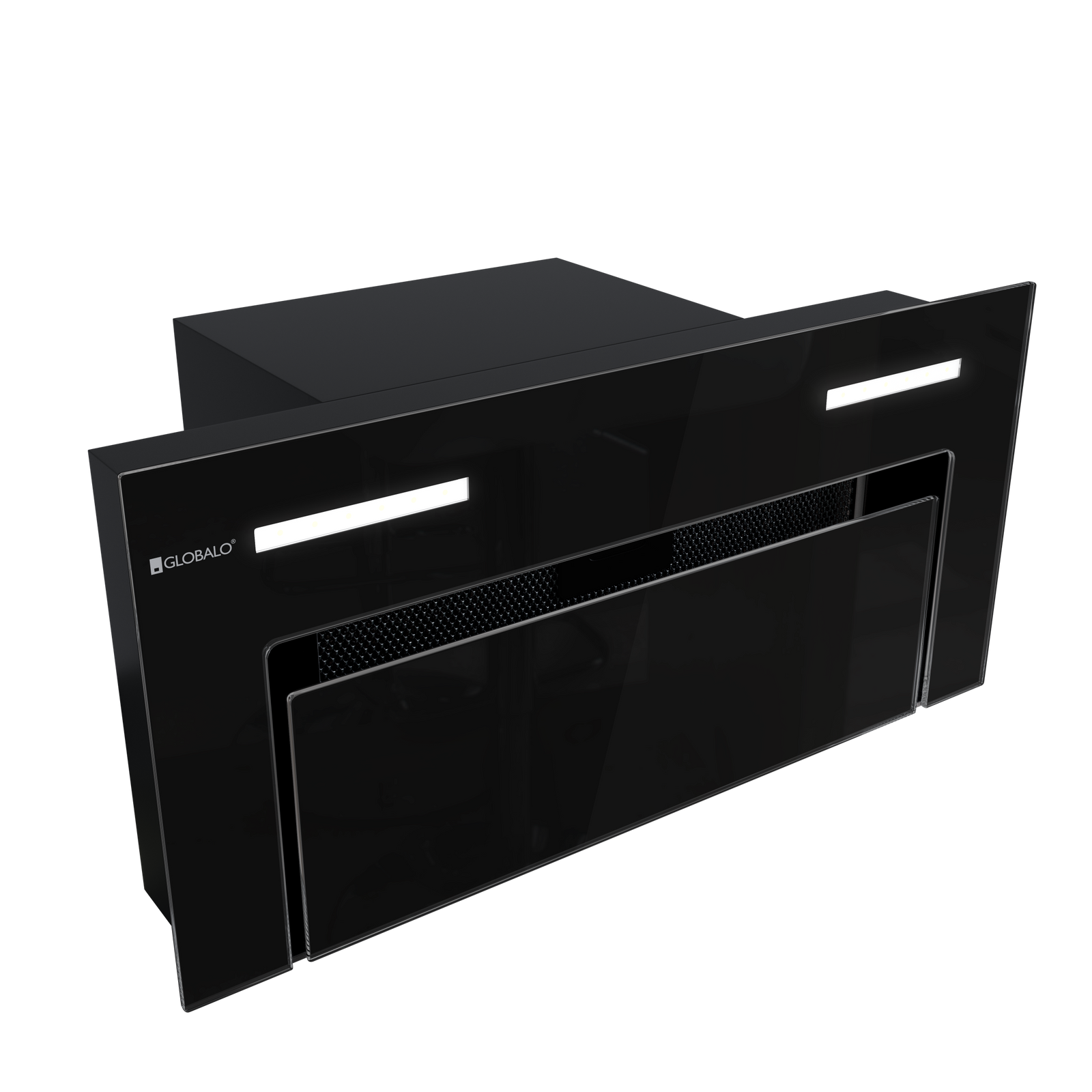 Okap kuchenny podszafkowy GLOBALO GINGERO 60.2 H2H BLACK