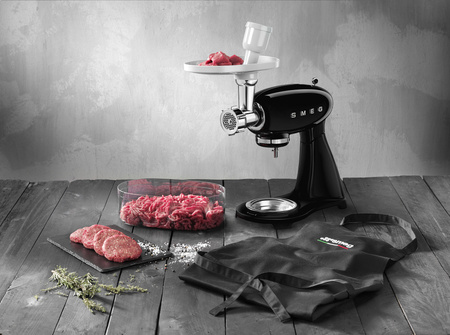 Mikser, jednolity kolor, czarny SMF03BLEU - Smeg