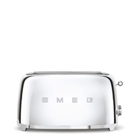 Toster, cztery kromki, chrom TSF02SSEU - Smeg
