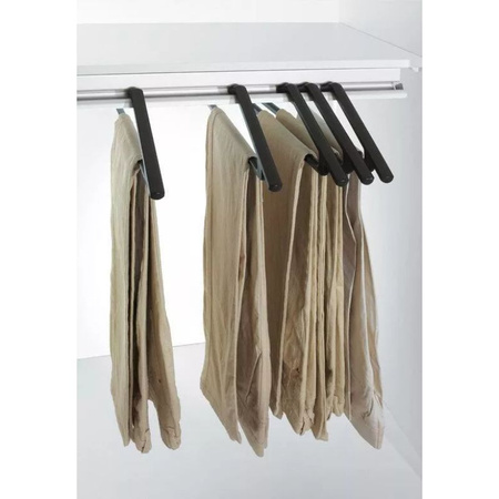 Wieszak na spodnie do szafy PEKA Lina Basic - biały