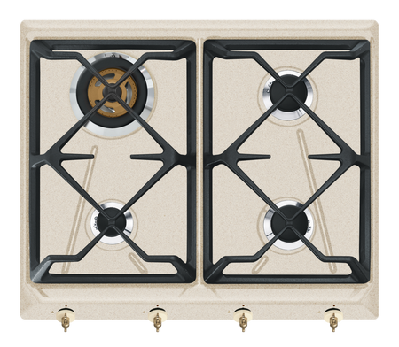 Płyta gazowa, 60 cm, Coloniale SRV864AVOGH2 - Smeg