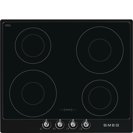 Płyta indukcyjna, 60 cm, Victoria, czar. SI964NM - Smeg