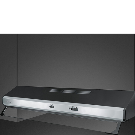 Okap kuchenny, 90 cm, czarny KSEC91XE3 - SMEG