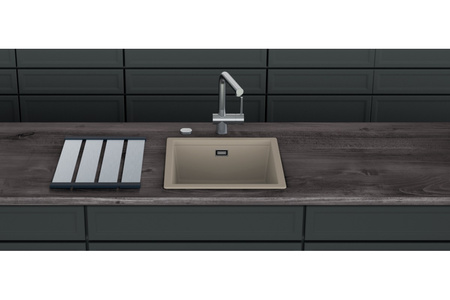 Zlew kuchenny granitowy 40cm SCHOCK Kiruna N-100 Dusk CRISTADUR