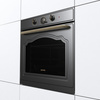 Piekarnik do zabudowy GORENJE Classico System Multi szary - BOS67371CLB