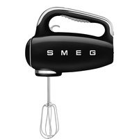 Mikser ręczny, czarny HMF01BLEU - Smeg