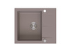 Zlew kuchenny BERG HOBART BRQ2311A 1,0 MOC 590X500 KASZMIR