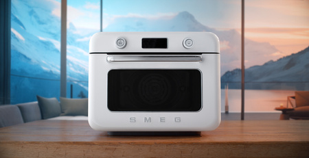 Piekarnik nablatowy z funkcją pary COF01WHEU - Smeg