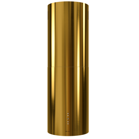 Okap kuchenny wyspowy GLOBALO CYLINDRO ISOLA 39.7 GOLD